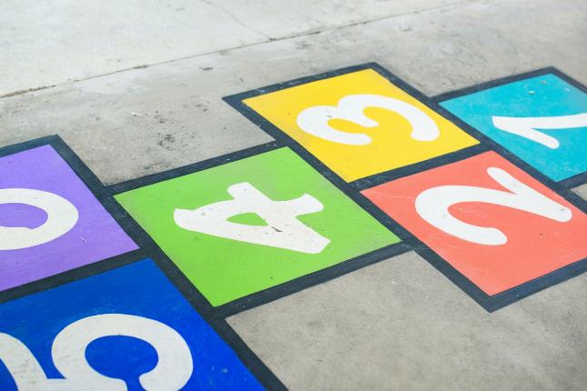 Outdoor Playground Markings