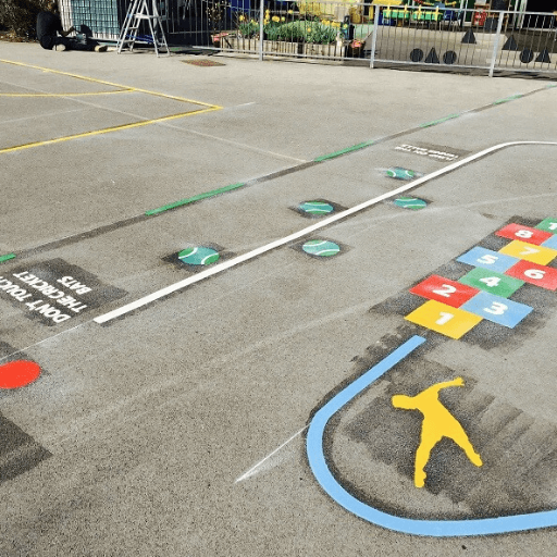 Playground Floor Graphics